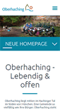 Mobile Screenshot of oberhaching.de